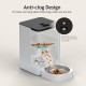 VOLUAS 4L Automatic Pet Feeder for Cats and Dogs, Timed Cat Feeder Station, Programmable Portion Size Control, 4 Meals a Day, 10s Voice Recorder (White) VOLUAS 4L Automatic Pet Feeder for Cats and Dogs, Timed Cat Feeder Station, Programmable Portion Size Control, 4 Meals a Day, 10s Voice Recorder (White)