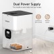 VOLUAS 4L Automatic Pet Feeder for Cats and Dogs, Timed Cat Feeder Station, Programmable Portion Size Control, 4 Meals a Day, 10s Voice Recorder (White) VOLUAS 4L Automatic Pet Feeder for Cats and Dogs, Timed Cat Feeder Station, Programmable Portion Size Control, 4 Meals a Day, 10s Voice Recorder (White)