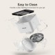 VOLUAS 4L Automatic Pet Feeder for Cats and Dogs, Timed Cat Feeder Station, Programmable Portion Size Control, 4 Meals a Day, 10s Voice Recorder (White) VOLUAS 4L Automatic Pet Feeder for Cats and Dogs, Timed Cat Feeder Station, Programmable Portion Size Control, 4 Meals a Day, 10s Voice Recorder (White)