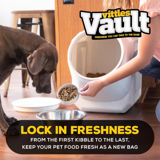 Vittles Vault Outback Stackable 60 lb Airtight Pet Food Storage Container Vittles Vault Outback Stackable 60 lb Airtight Pet Food Storage Container