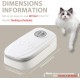 WIYETY Automatic Pet Feeder, Automatic Pet Feeding for Dogs and Cats, Automatic Feeder with 48-Hour Timer, Feeding Bowl for Cats and Dogs (350 ml) WIYETY Automatic Pet Feeder, Automatic Pet Feeding for Dogs and Cats, Automatic Feeder with 48-Hour Timer, Feeding Bowl for Cats and Dogs (350 ml)