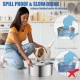 Water Bowl for Dogs, 1L, Leak-Proof, Stainless Steel Feeding Bowl for Large Dogs, Slow Drinking, Splashproof, Water Dispenser, Floating Bowl, Dirt-Free (1L) Water Bowl for Dogs, 1L, Leak-Proof, Stainless Steel Feeding Bowl for Large Dogs, Slow Drinking, Splashproof, Water Dispenser, Floating Bowl, Dirt-Free (1L)