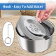 Water Bowl for Dogs, 1L, Leak-Proof, Stainless Steel Feeding Bowl for Large Dogs, Slow Drinking, Splashproof, Water Dispenser, Floating Bowl, Dirt-Free (1L) Water Bowl for Dogs, 1L, Leak-Proof, Stainless Steel Feeding Bowl for Large Dogs, Slow Drinking, Splashproof, Water Dispenser, Floating Bowl, Dirt-Free (1L)