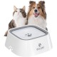 Water Bowl for Dogs, Splash-Free Pet Water Feeder - 1 Litre, Water Bowl for Dogs with Floating Plate, Drinking Bowl Dog Feeding Bowl On the Go for Pets, Indoors, Outdoors, Car - Grey Water Bowl for Dogs, Splash-Free Pet Water Feeder - 1 Litre, Water Bowl for Dogs with Floating Plate, Drinking Bowl Dog Feeding Bowl On the Go for Pets, Indoors, Outdoors, Car - Grey