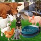 Water Bowl for Dogs Water Bowl Drinking Bowl Wall Mounted 2.3 L Automatic Filling Water Drinker for Pets with Float Valve Pet Drinker