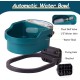 Water Bowl for Dogs Water Bowl Drinking Bowl Wall Mounted 2.3 L Automatic Filling Water Drinker for Pets with Float Valve Pet Drinker