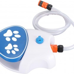 Water Fountain for Dogs, Step on Paw Activated Water Sprinkler for Dogs, Outdoor with Hose, Toy for Water Fountain for Dogs, #111 Water Fountain for Dogs, Step on Paw Activated Water Sprinkler for Dogs, Outdoor with Hose, Toy for Water Fountain for Dogs, #111