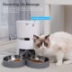 WellToBe Smart Automatic Cat & Dog Feeder WiFi Automatic Feeder for 2 Cats, Pet Feeder with Timer, Sound Recording Function, App Control, Portion, for 6 Meals a Day (Black) WellToBe Smart Automatic Cat & Dog Feeder WiFi Automatic Feeder for 2 Cats, Pet Feeder with Timer, Sound Recording Function, App Control, Portion, for 6 Meals a Day (Black)
