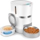 WellToBe Smart Automatic Cat & Dog Feeder WiFi Automatic Feeder for 2 Cats, Pet Feeder with Timer, Sound Recording Function, App Control, Portion, for 6 Meals a Day (Black) WellToBe Smart Automatic Cat & Dog Feeder WiFi Automatic Feeder for 2 Cats, Pet Feeder with Timer, Sound Recording Function, App Control, Portion, for 6 Meals a Day (Black)