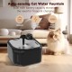 Wireless Drinking Fountain for Cats, 2.8 L Cat Fountain with Motion Sensor, Ultralise Cat Fountain, Wireless, Battery 3600 mAh, 3 Modes and 4 Filter Layers, Brushless Water Pump Wireless Drinking Fountain for Cats, 2.8 L Cat Fountain with Motion Sensor, Ultralise Cat Fountain, Wireless, Battery 3600 mAh, 3 Modes and 4 Filter Layers, Brushless Water Pump