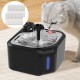 Wireless Drinking Fountain for Cats, 2.8 L Cat Fountain with Motion Sensor, Ultralise Cat Fountain, Wireless, Battery 3600 mAh, 3 Modes and 4 Filter Layers, Brushless Water Pump Wireless Drinking Fountain for Cats, 2.8 L Cat Fountain with Motion Sensor, Ultralise Cat Fountain, Wireless, Battery 3600 mAh, 3 Modes and 4 Filter Layers, Brushless Water Pump
