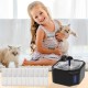 Wireless Drinking Fountain for Cats, 2.8 L Cat Fountain with Motion Sensor, Ultralise Cat Fountain, Wireless, Battery 3600 mAh, 3 Modes and 4 Filter Layers, Brushless Water Pump Wireless Drinking Fountain for Cats, 2.8 L Cat Fountain with Motion Sensor, Ultralise Cat Fountain, Wireless, Battery 3600 mAh, 3 Modes and 4 Filter Layers, Brushless Water Pump