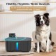 Wireless Pet Fountain, 5200mAh Battery, Type-C Charging, 30 Days Working Time in Induction Mode, 45 Days in Time Mode, for Dog Fountain B0C6G792H8 Wireless Pet Fountain, 5200mAh Battery, Type-C Charging, 30 Days Working Time in Induction Mode, 45 Days in Time Mode, for Dog Fountain B0C6G792H8