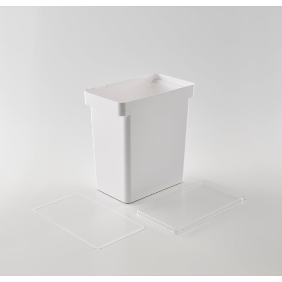 YAMAZAKI 5617 TOWER Pet Food Container (12 kg), White, Polypropylene/ABS Resin/POM Resin/Silicone, Minimalist, 41 x 24 x 42.5 cm YAMAZAKI 5617 TOWER Pet Food Container (12 kg), White, Polypropylene/ABS Resin/POM Resin/Silicone, Minimalist, 41 x 24 x 42.5 cm