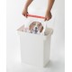 YAMAZAKI 5617 TOWER Pet Food Container (12 kg), White, Polypropylene/ABS Resin/POM Resin/Silicone, Minimalist, 41 x 24 x 42.5 cm YAMAZAKI 5617 TOWER Pet Food Container (12 kg), White, Polypropylene/ABS Resin/POM Resin/Silicone, Minimalist, 41 x 24 x 42.5 cm