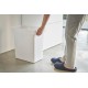 YAMAZAKI 5617 TOWER Pet Food Container (12 kg), White, Polypropylene/ABS Resin/POM Resin/Silicone, Minimalist, 41 x 24 x 42.5 cm YAMAZAKI 5617 TOWER Pet Food Container (12 kg), White, Polypropylene/ABS Resin/POM Resin/Silicone, Minimalist, 41 x 24 x 42.5 cm