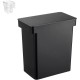 YAMAZAKI 5618 TOWER Pet Food Container (12 kg), Black, Polypropylene/ABS Resin/POM Resin/Silicone, Minimalist 41 x 24 x 42.5 cm YAMAZAKI 5618 TOWER Pet Food Container (12 kg), Black, Polypropylene/ABS Resin/POM Resin/Silicone, Minimalist 41 x 24 x 42.5 cm