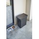 YAMAZAKI 5618 TOWER Pet Food Container (12 kg), Black, Polypropylene/ABS Resin/POM Resin/Silicone, Minimalist 41 x 24 x 42.5 cm YAMAZAKI 5618 TOWER Pet Food Container (12 kg), Black, Polypropylene/ABS Resin/POM Resin/Silicone, Minimalist 41 x 24 x 42.5 cm