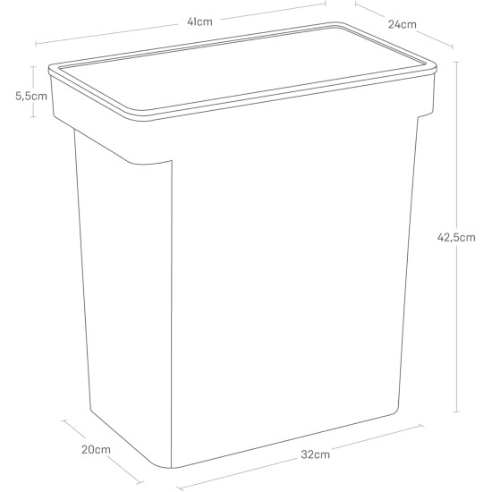YAMAZAKI 5618 TOWER Pet Food Container (12 kg), Black, Polypropylene/ABS Resin/POM Resin/Silicone, Minimalist 41 x 24 x 42.5 cm YAMAZAKI 5618 TOWER Pet Food Container (12 kg), Black, Polypropylene/ABS Resin/POM Resin/Silicone, Minimalist 41 x 24 x 42.5 cm