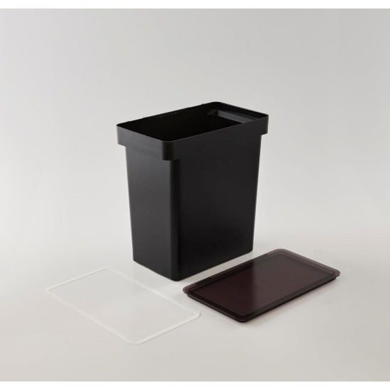 YAMAZAKI 5618 TOWER Pet Food Container (12 kg), Black, Polypropylene/ABS Resin/POM Resin/Silicone, Minimalist 41 x 24 x 42.5 cm YAMAZAKI 5618 TOWER Pet Food Container (12 kg), Black, Polypropylene/ABS Resin/POM Resin/Silicone, Minimalist 41 x 24 x 42.5 cm
