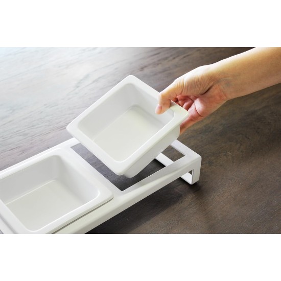 YAMAZAKI Tower Feeding Bowl YAMAZAKI Tower Feeding Bowl