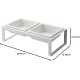 YAMAZAKI Tower Feeding Bowl YAMAZAKI Tower Feeding Bowl
