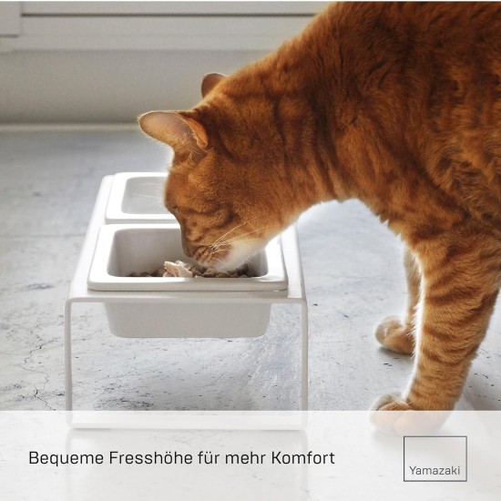 YAMAZAKI Tower Feeding Bowl YAMAZAKI Tower Feeding Bowl