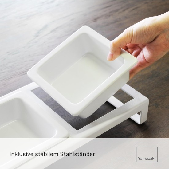 YAMAZAKI Tower Feeding Bowl YAMAZAKI Tower Feeding Bowl