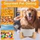YAYODS Set of 2 850 ml Ceramic Dog Bowls - Raised Dog Bowl - Cat Bowl Set - Dog Bowls - Dog Bowl - Dog Bowl - Dog Bowl - Dog Bowl with Dog Bowl Stand for Cats and Dogs YAYODS Set of 2 850 ml Ceramic Dog Bowls - Raised Dog Bowl - Cat Bowl Set - Dog Bowls - Dog Bowl - Dog Bowl - Dog Bowl - Dog Bowl with Dog Bowl Stand for Cats and Dogs