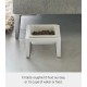 Yamazaki Tower Single Bowl 300ml White Steel/Ceramic Minimalist Design 5816 Yamazaki Tower Single Bowl 300ml White Steel/Ceramic Minimalist Design 5816
