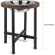 Yangbaga Raised Bamboo Dog Bowl, Feeding Station with Stainless Steel Bowl, Feeder for Dogs and Other Pets (Brown) Yangbaga Raised Bamboo Dog Bowl, Feeding Station with Stainless Steel Bowl, Feeder for Dogs and Other Pets (Brown)
