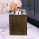 Yangbaga Raised Bamboo Dog Bowl, Feeding Station with Stainless Steel Bowl, Feeder for Dogs and Other Pets (Brown) Yangbaga Raised Bamboo Dog Bowl, Feeding Station with Stainless Steel Bowl, Feeder for Dogs and Other Pets (Brown)