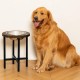 Yangbaga Raised Bamboo Dog Bowl, Feeding Station with Stainless Steel Bowl, Feeder for Dogs and Other Pets (Brown) Yangbaga Raised Bamboo Dog Bowl, Feeding Station with Stainless Steel Bowl, Feeder for Dogs and Other Pets (Brown)