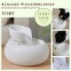 Zen'Light Toby Drinking Fountain for Cats and Dogs - Drinking Trough for Pets Made of Ceramic Enamel - Water Dispenser without Paint - Non-Toxic - Closed Water Cycle without Light - Height 18 cm Zen'Light Toby Drinking Fountain for Cats and Dogs - Drinking Trough for Pets Made of Ceramic Enamel - Water Dispenser without Paint - Non-Toxic - Closed Water Cycle without Light - Height 18 cm