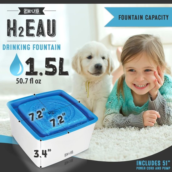 Zeus Dog Mini Fountain Zeus Dog Mini Fountain