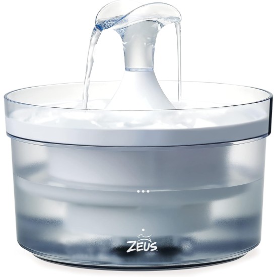 Zeus Fresh & Clear Water Fountain for Dogs with Waterfall, 1.5 L Zeus Fresh & Clear Water Fountain for Dogs with Waterfall, 1.5 L