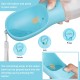 Zivacate Dog Drinking Bottle 600 ml Multifunctional Portable Dog Drinking Bottle for On the Go with 100 g Food Container and Waste Bag Dispenser for Puppies and Cats Travel Accessories Water Dispenser