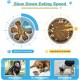Zivacate Raised Dog Bowl, 6 Height Adjustable and Tilting, Feeding Station, 2 Stainless Steel Bowls, 1 Bowl for Slowing Eating, Non-Slip, Dog Feeding Station for Medium Large Dogs Zivacate Raised Dog Bowl, 6 Height Adjustable and Tilting, Feeding Station, 2 Stainless Steel Bowls, 1 Bowl for Slowing Eating, Non-Slip, Dog Feeding Station for Medium Large Dogs
