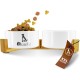 bluzelle Balance Bowl 2-in-1 Dog Bowl Set XXL, 2 x 850 ml Ceramic Bowls with Bamboo Wooden Frame, Non-Slip Feeding Bowl for Dogs and Cats, for Dry Food, Wet Food, Water (Marble, Pink) bluzelle Balance Bowl 2-in-1 Dog Bowl Set XXL, 2 x 850 ml Ceramic Bowls with Bamboo Wooden Frame, Non-Slip Feeding Bowl for Dogs and Cats, for Dry Food, Wet Food, Water (Marble, Pink)