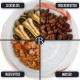 bluzelle Balance Bowl 2-in-1 Dog Bowl Set XXL, 2 x 850 ml Ceramic Bowls with Bamboo Wooden Frame, Non-Slip Feeding Bowl for Dogs and Cats, for Dry Food, Wet Food, Water (Marble, Pink) bluzelle Balance Bowl 2-in-1 Dog Bowl Set XXL, 2 x 850 ml Ceramic Bowls with Bamboo Wooden Frame, Non-Slip Feeding Bowl for Dogs and Cats, for Dry Food, Wet Food, Water (Marble, Pink)