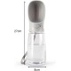 lionto Water Bottle for Dogs and Cats, 350 ml, Dog Drinking Bottle, Portable and Leak-Proof, Made of Food-Grade ABS Plastic with Locking, Dishwasher Safe, Perfect for Travel, Grey lionto Water Bottle for Dogs and Cats, 350 ml, Dog Drinking Bottle, Portable and Leak-Proof, Made of Food-Grade ABS Plastic with Locking, Dishwasher Safe, Perfect for Travel, Grey