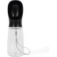 lionto Water Bottle for Dogs and Cats, 350 ml, Dog Drinking Bottle, Portable and Leak-Proof, Made of Food-Grade ABS Plastic with Locking, Dishwasher Safe, Perfect for Travel, Grey lionto Water Bottle for Dogs and Cats, 350 ml, Dog Drinking Bottle, Portable and Leak-Proof, Made of Food-Grade ABS Plastic with Locking, Dishwasher Safe, Perfect for Travel, Grey