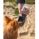 lionto Water Bottle for Dogs and Cats, 350 ml, Dog Drinking Bottle, Portable and Leak-Proof, Made of Food-Grade ABS Plastic with Locking, Dishwasher Safe, Perfect for Travel, Grey lionto Water Bottle for Dogs and Cats, 350 ml, Dog Drinking Bottle, Portable and Leak-Proof, Made of Food-Grade ABS Plastic with Locking, Dishwasher Safe, Perfect for Travel, Grey