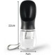 lionto Water Bottle for Dogs and Cats, 350 ml, Dog Drinking Bottle, Portable and Leak-Proof, Made of Food-Grade ABS Plastic with Locking, Dishwasher Safe, Perfect for Travel, Grey lionto Water Bottle for Dogs and Cats, 350 ml, Dog Drinking Bottle, Portable and Leak-Proof, Made of Food-Grade ABS Plastic with Locking, Dishwasher Safe, Perfect for Travel, Grey