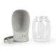 lionto Water Bottle for Dogs and Cats, 350 ml, Dog Drinking Bottle, Portable and Leak-Proof, Made of Food-Grade ABS Plastic with Locking, Dishwasher Safe, Perfect for Travel, Grey lionto Water Bottle for Dogs and Cats, 350 ml, Dog Drinking Bottle, Portable and Leak-Proof, Made of Food-Grade ABS Plastic with Locking, Dishwasher Safe, Perfect for Travel, Grey