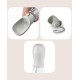 lionto Water Bottle for Dogs and Cats, 350 ml, Dog Drinking Bottle, Portable and Leak-Proof, Made of Food-Grade ABS Plastic with Locking, Dishwasher Safe, Perfect for Travel, Grey lionto Water Bottle for Dogs and Cats, 350 ml, Dog Drinking Bottle, Portable and Leak-Proof, Made of Food-Grade ABS Plastic with Locking, Dishwasher Safe, Perfect for Travel, Grey