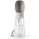 lionto Water Bottle for Dogs and Cats, 500 ml, Dog Drinking Bottle, Portable and Leak-Proof, Made of Food-Grade ABS Plastic with Locking, Dishwasher Safe, Perfect for Travel, Grey lionto Water Bottle for Dogs and Cats, 500 ml, Dog Drinking Bottle, Portable and Leak-Proof, Made of Food-Grade ABS Plastic with Locking, Dishwasher Safe, Perfect for Travel, Grey