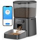oneisall 3.5 L Automatic Cat Feeder, WiFi Intelligent Cat Food, App Control, 1-10 Meals a Day, Feeder for Cats/Dogs, with Stainless Steel Bowl oneisall 3.5 L Automatic Cat Feeder, WiFi Intelligent Cat Food, App Control, 1-10 Meals a Day, Feeder for Cats/Dogs, with Stainless Steel Bowl