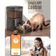 oneisall 3.5 L Automatic Cat Feeder, WiFi Intelligent Cat Food, App Control, 1-10 Meals a Day, Feeder for Cats/Dogs, with Stainless Steel Bowl oneisall 3.5 L Automatic Cat Feeder, WiFi Intelligent Cat Food, App Control, 1-10 Meals a Day, Feeder for Cats/Dogs, with Stainless Steel Bowl