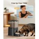 oneisall 3.5 L Automatic Cat Feeder, WiFi Intelligent Cat Food, App Control, 1-10 Meals a Day, Feeder for Cats/Dogs, with Stainless Steel Bowl oneisall 3.5 L Automatic Cat Feeder, WiFi Intelligent Cat Food, App Control, 1-10 Meals a Day, Feeder for Cats/Dogs, with Stainless Steel Bowl